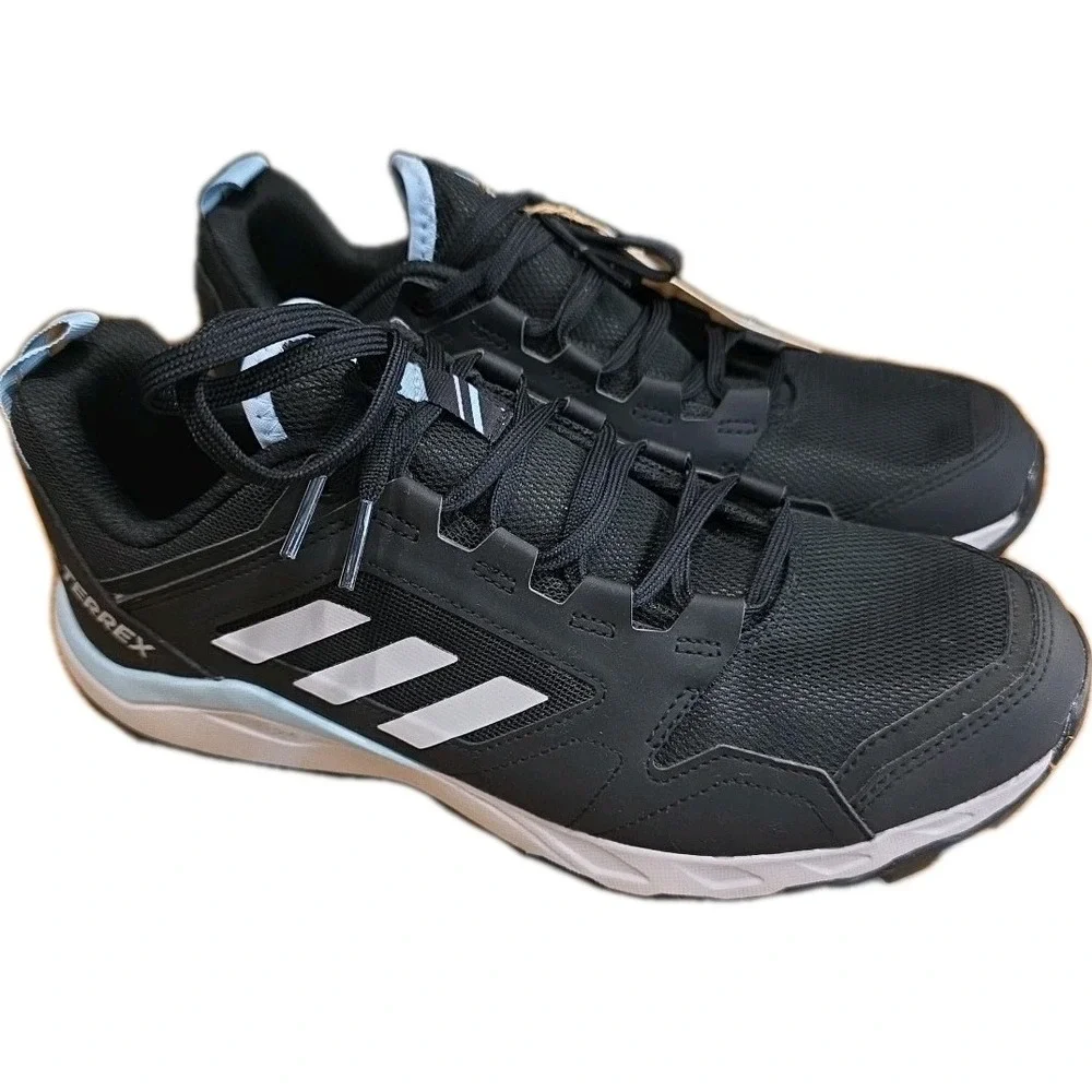 NEW Adidas Terrex Agravic Trail Women Running Sneakers Shoes Black Aqua Size 9.5
